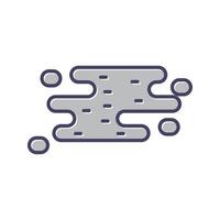 Puddle Vector Icon