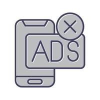 AD Block Vector Icon