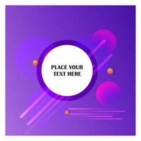 Abstract line background with purple background vector