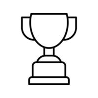 Trophy icon vector design templates