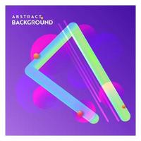 Abstract line background with purple background vector