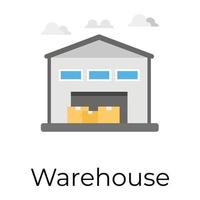 Trendy Warehouse Concepts vector