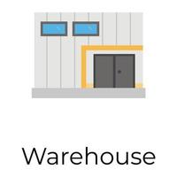 Trendy Warehouse Concepts vector