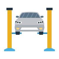 Trendy Car Parking vector