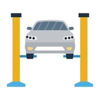 Trendy Car Parking vector