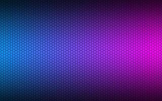 Modern high resolution blue and pink geometric background with polygonal grid. Abstract black metallic hexagonal pattern. Simple vector illustration