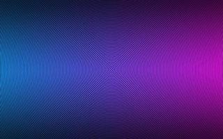 Blue and pink abstract circle background. Black circles on grey background with colorful gradient. Simple geometric pattern vector