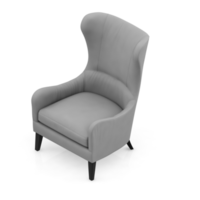 sillón isométrico aislado 3d render png