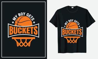 Basketball T-shirt Design bundle Print vector