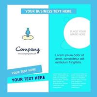 Avatar Company Brochure Template Vector Busienss Template