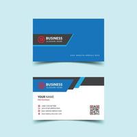 Corporate business card design template vector