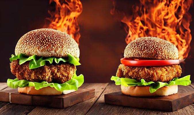 Chicken Burger Stock Photos, Images and Backgrounds for Free Download