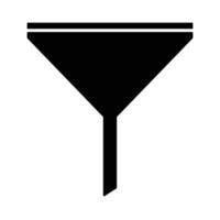 icon of filter vector