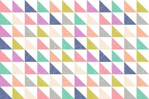 pattern with grunge abstract triangles vector