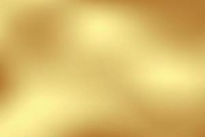 Gold abstract blurred gradient background. Vector illustration.