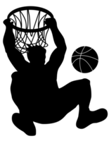 Basketball Player Dunking Ball png