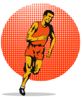 marathonläufer athlet läuft png