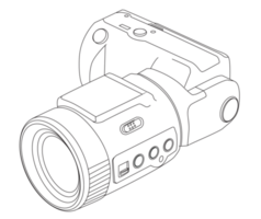 Camera Line Drawing png