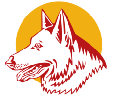 deutscher Schäferhund png