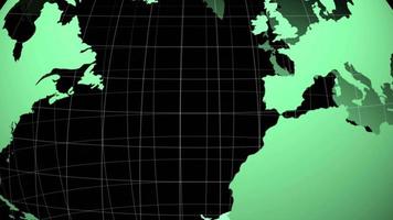 roterend looping technologie aarde video