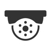 Black and white icon camera vector