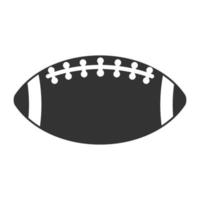 Black and white icon football vector