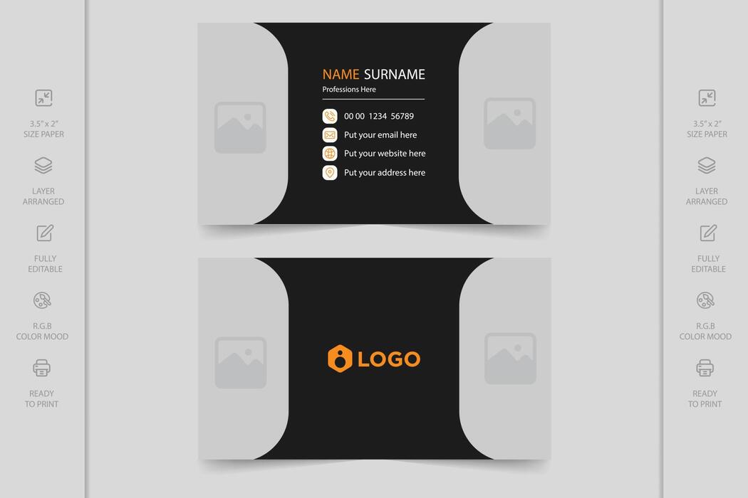 Visit Card Vector Art, Icons, and Graphics for Free Download