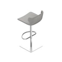 silla isométrica 3d renderizado aislado png