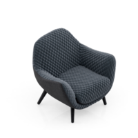 Isometric Armchair Isolated 3D render png