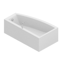 isometrische badkamer items 3d geïsoleerd geven png