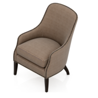 sillón isométrico aislado 3d render png