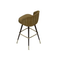 Isometric Chair 3D isolated rendering png