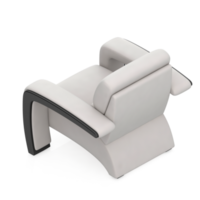 sillón isométrico aislado 3d render png