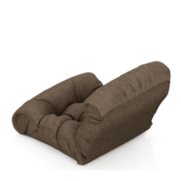 sillón isométrico aislado 3d render png