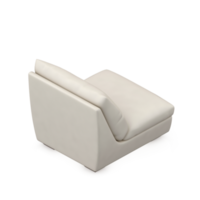 Isometric Chair 3D isolated rendering png