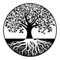 Ying Yang Tree png