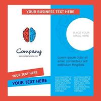 Brain Company Brochure Template Vector Busienss Template