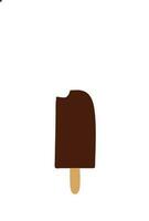 chocolate ice cream logo vector