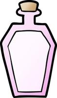 Cartoon perfume bottle vector