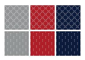 Collection geometric seamless patterns with arrows .vector illustration vector