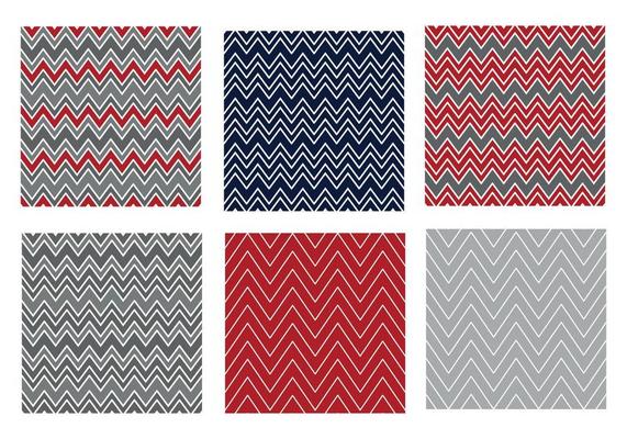 Scandinavian Christmas seamless patterns