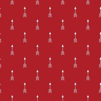 Christmas pattern with arrows. vector illustration