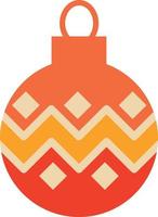 Christmas tree toy vector