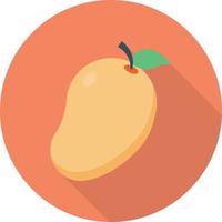 ilustración vectorial de mango en un fondo. símbolos de calidad premium. iconos vectoriales para concepto y diseño gráfico. vector