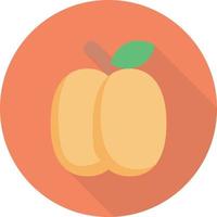 peach vector illustration on a background.Premium quality symbols.vector icons for concept and graphic design.