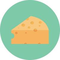 ilustración de vector de queso en un fondo. símbolos de calidad premium. iconos vectoriales para concepto y diseño gráfico.