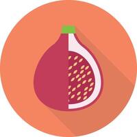 pomegranate vector illustration on a background.Premium quality symbols.vector icons for concept and graphic design.