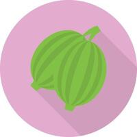 watermelon vector illustration on a background.Premium quality symbols.vector icons for concept and graphic design.