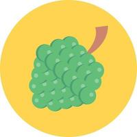 ilustración vectorial de uvas en un fondo. símbolos de calidad premium. iconos vectoriales para concepto y diseño gráfico. vector