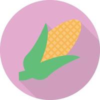 ilustración vectorial de maíz en un fondo. símbolos de calidad premium. iconos vectoriales para concepto y diseño gráfico. vector